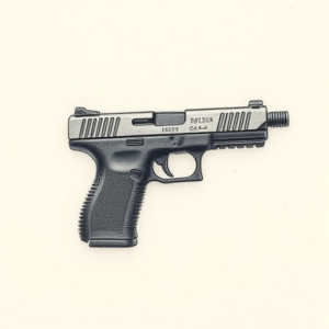 Micro Realism Glock Tattoo