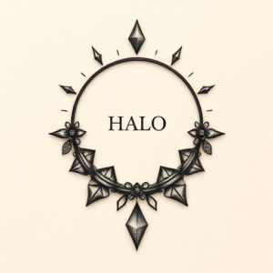 Micro-Realism Halo Tattoo