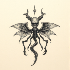 Micro Realism Hecate Tattoo