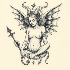 Micro-Realism Hecate Tattoo