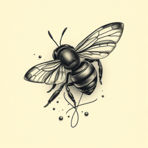 Micro-Realism Honeycomb Tattoo