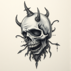 Micro Realism Horror Tattoo