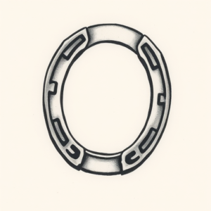 Micro-Realism Horseshoe Tattoo