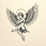 Micro-Realism Icarus Tattoo