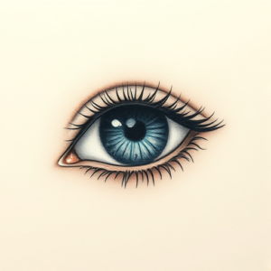 Micro Realism Iris Tattoo