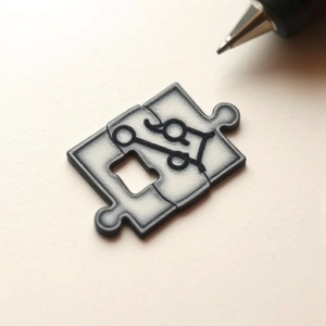 Micro Realism Jigsaw Tattoo