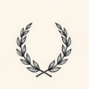 Micro Realism Laurel Tattoo