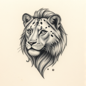 Micro Realism Leo Tattoo