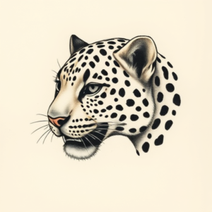 Micro-Realism Leopard Tattoo