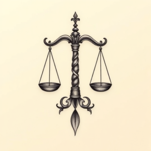 Micro-Realism Libra Tattoo