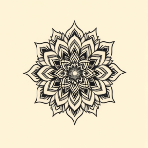 Micro-Realism Mandala Tattoo