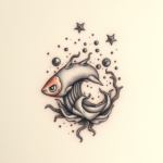 Micro-Realism Ocean Tattoo