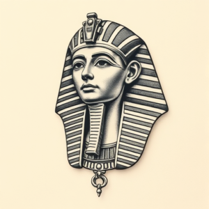 Micro-Realism Pharaoh Tattoo