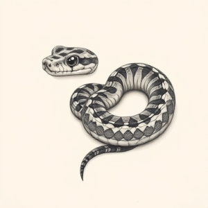 Micro-Realism Rattlesnake Tattoo
