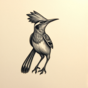 Micro-Realism Roadrunner Tattoo