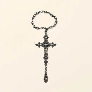 Micro-Realism Rosary Tattoo