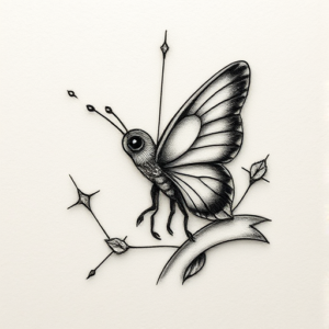 Micro Realism Scale Tattoo