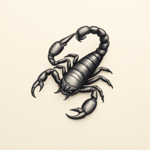 Micro-Realism Scorpio Tattoo