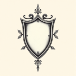 Micro-Realism Shield Tattoo