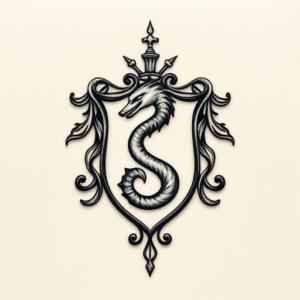 Micro Realism Slytherin Tattoo