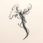 Micro-Realism Smoke Tattoo