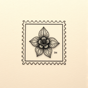 Micro Realism Stamp Tattoo