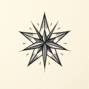 Micro-Realism Star Tattoo