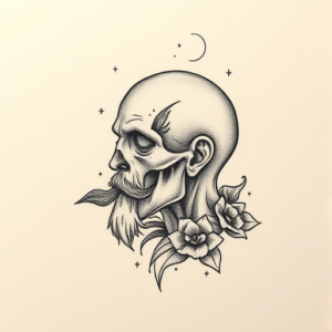 Micro Realism Stoic Tattoo