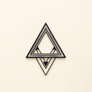 Micro-Realism Triangle Tattoo
