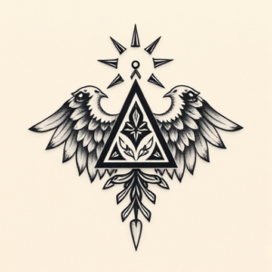 Micro-Realism Trinity Tattoo