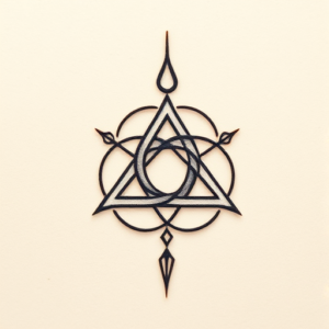 Micro Realism Triquetra Tattoo