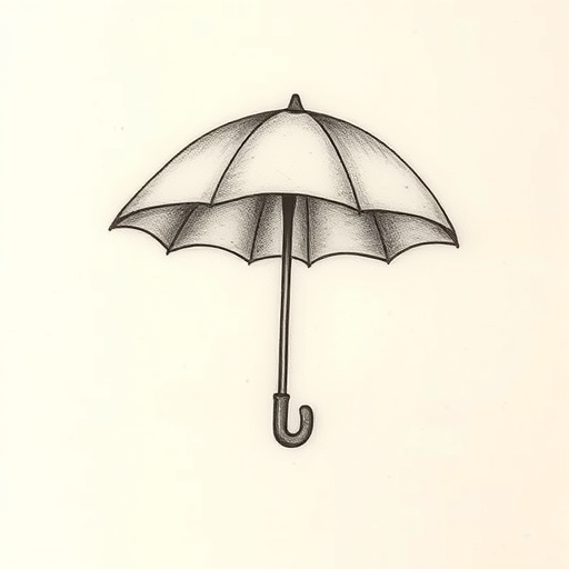 Micro Realism Umbrella Tattoo