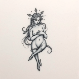 Micro Realism Venus Tattoo
