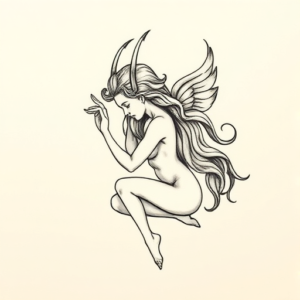 Micro-Realism Virgo Tattoo