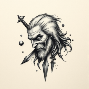 Micro-Realism Witcher Tattoo