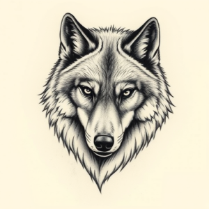 Micro-Realism Wolf Tattoo