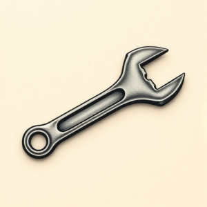 Micro-Realism Wrench Tattoo