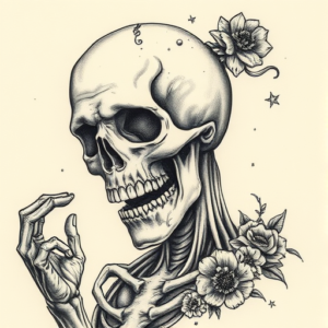 Micro-Realism Zombie Tattoo