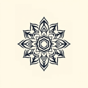 Minimal Color Chakra Tattoo