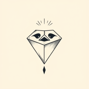 Minimal Color Planchette Tattoo