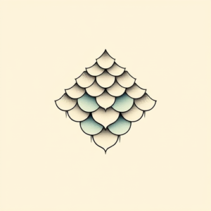 Minimal Color Scale Tattoo