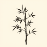 Minimalist Bamboo Tattoo