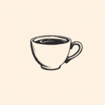 Minimalist Coffee Tattoo