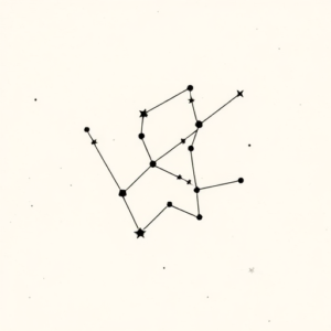 Minimalist Constellation Tattoo