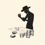 Minimalist Gambling Tattoo