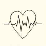 Minimalist Heartbeat Tattoo