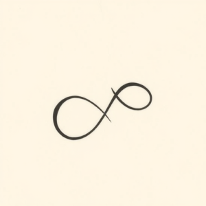 Minimalist Infinity Tattoo