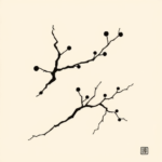 Minimalist Kintsugi Tattoo