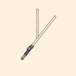 Minimalist Lightsaber Tattoo