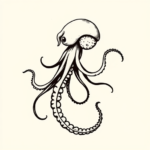 Minimalist Medusa Tattoo